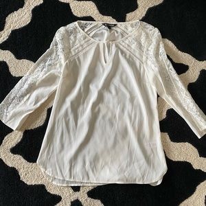 Express cream blouse